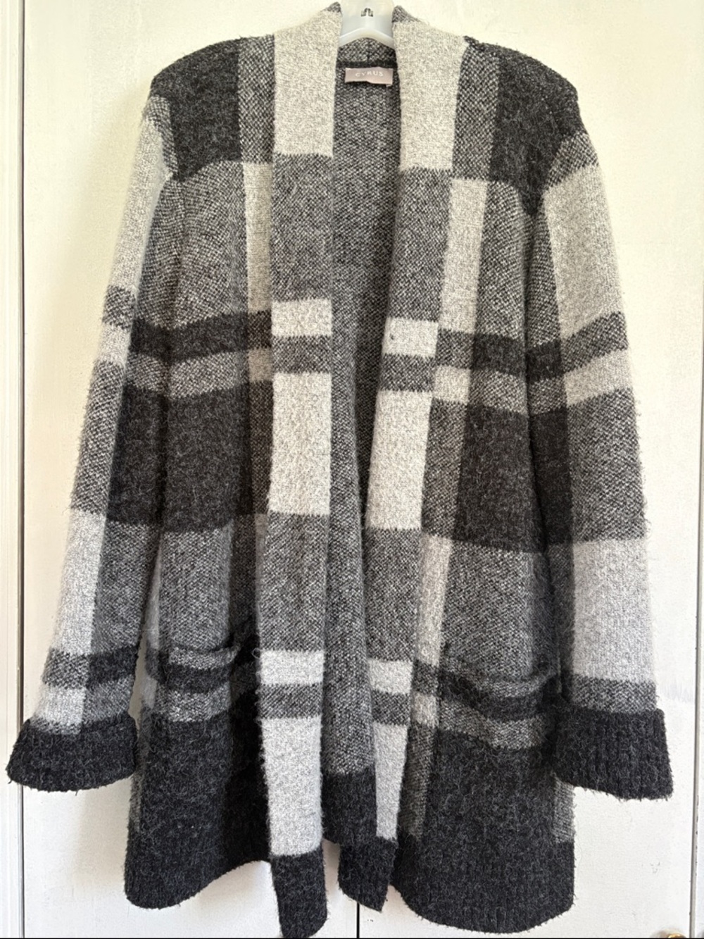 Cyrus Knit Open-Front Cardigan